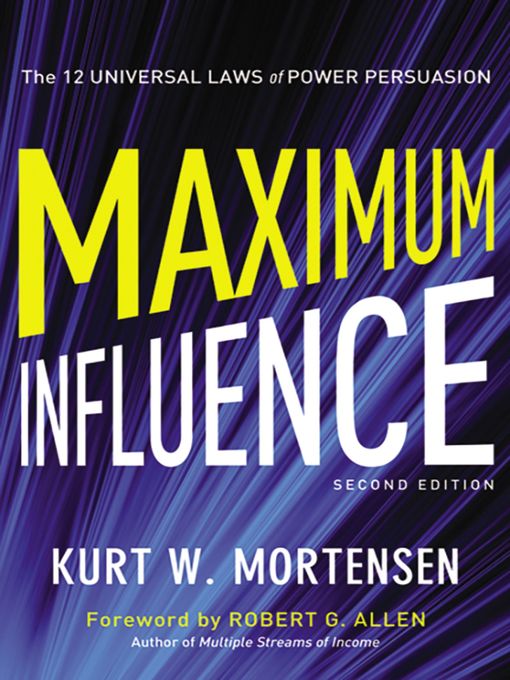Title details for Maximum Influence by Kurt Mortensen - Available